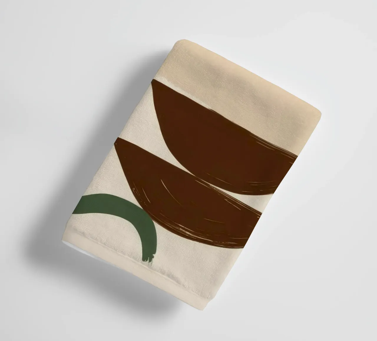 Bohemian Shape Stillness Handtuch von Terra Tone
