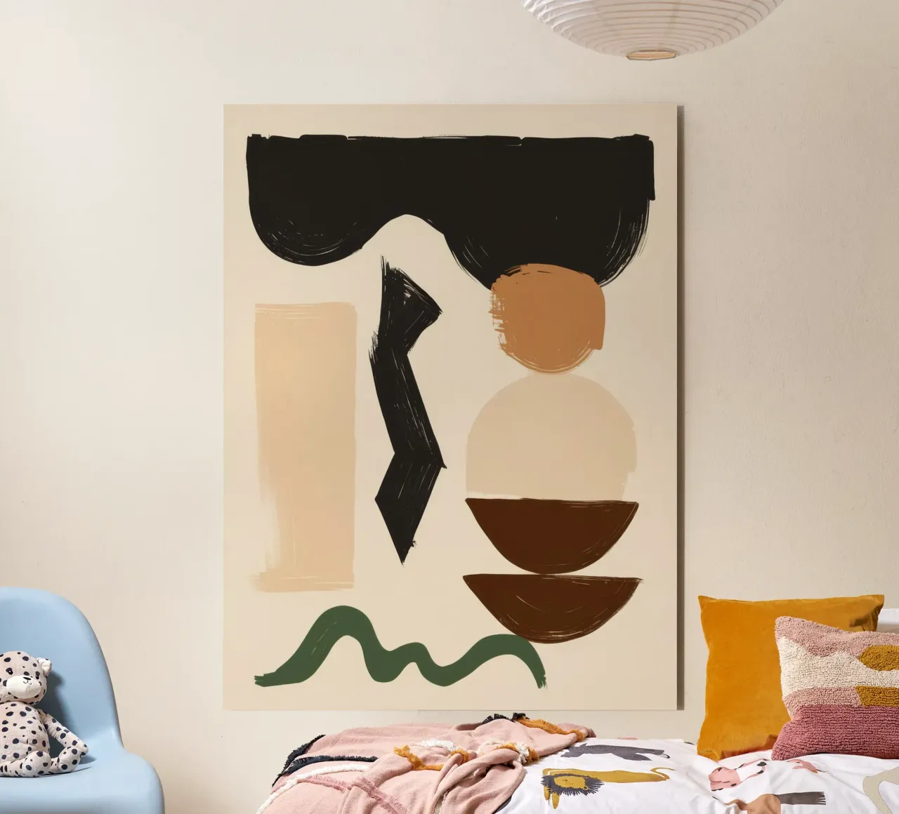 Bohemian Shape Stillness alu-dibond by Terra Tone