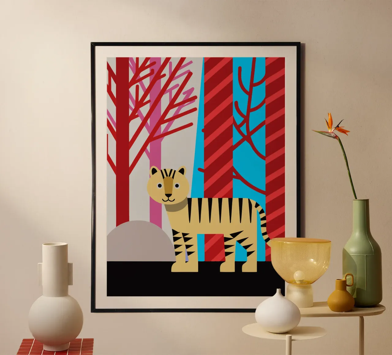 tiger vector art imagination hahnemühle by kamilaze