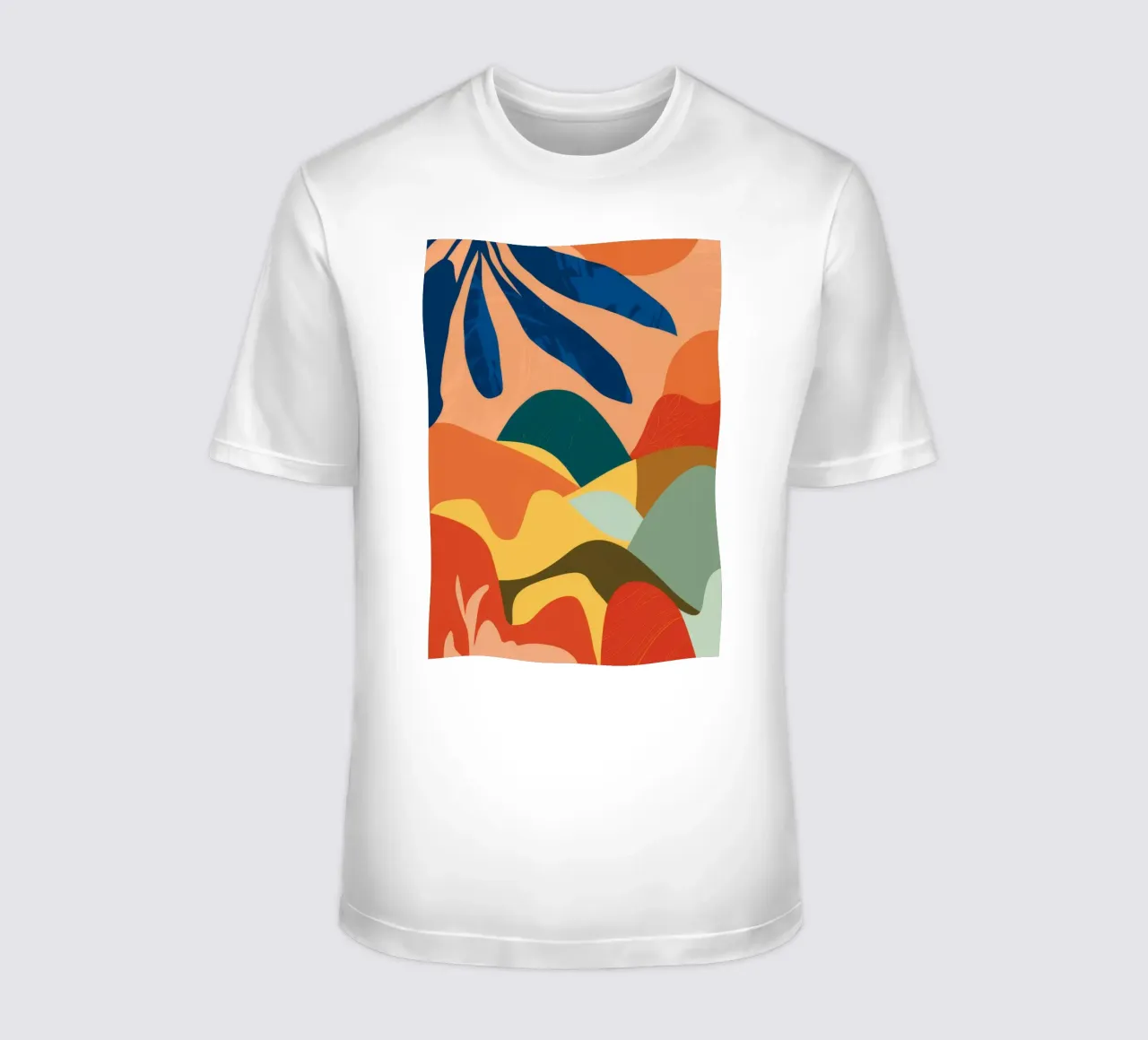 Rivolta di colori tropicale t-shirt da Terra Tone