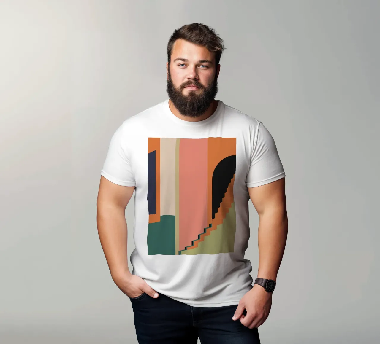 Stairway to Sundown t-shirt by Stone Patina