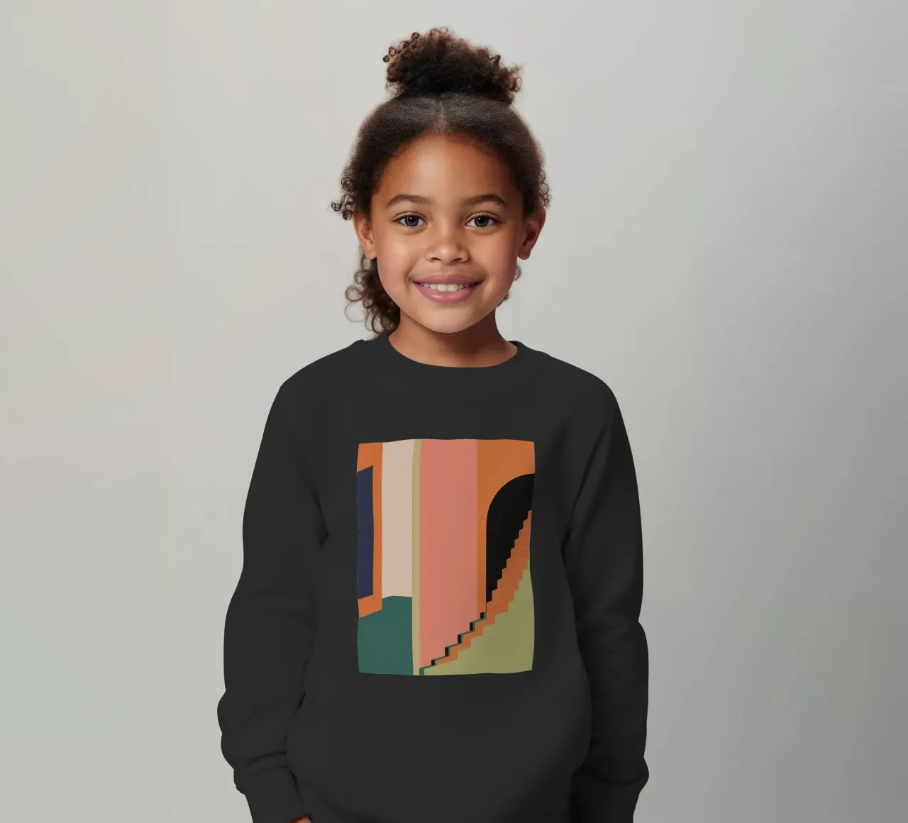 Scala verso il tramonto felpa bambino da Stone Patina