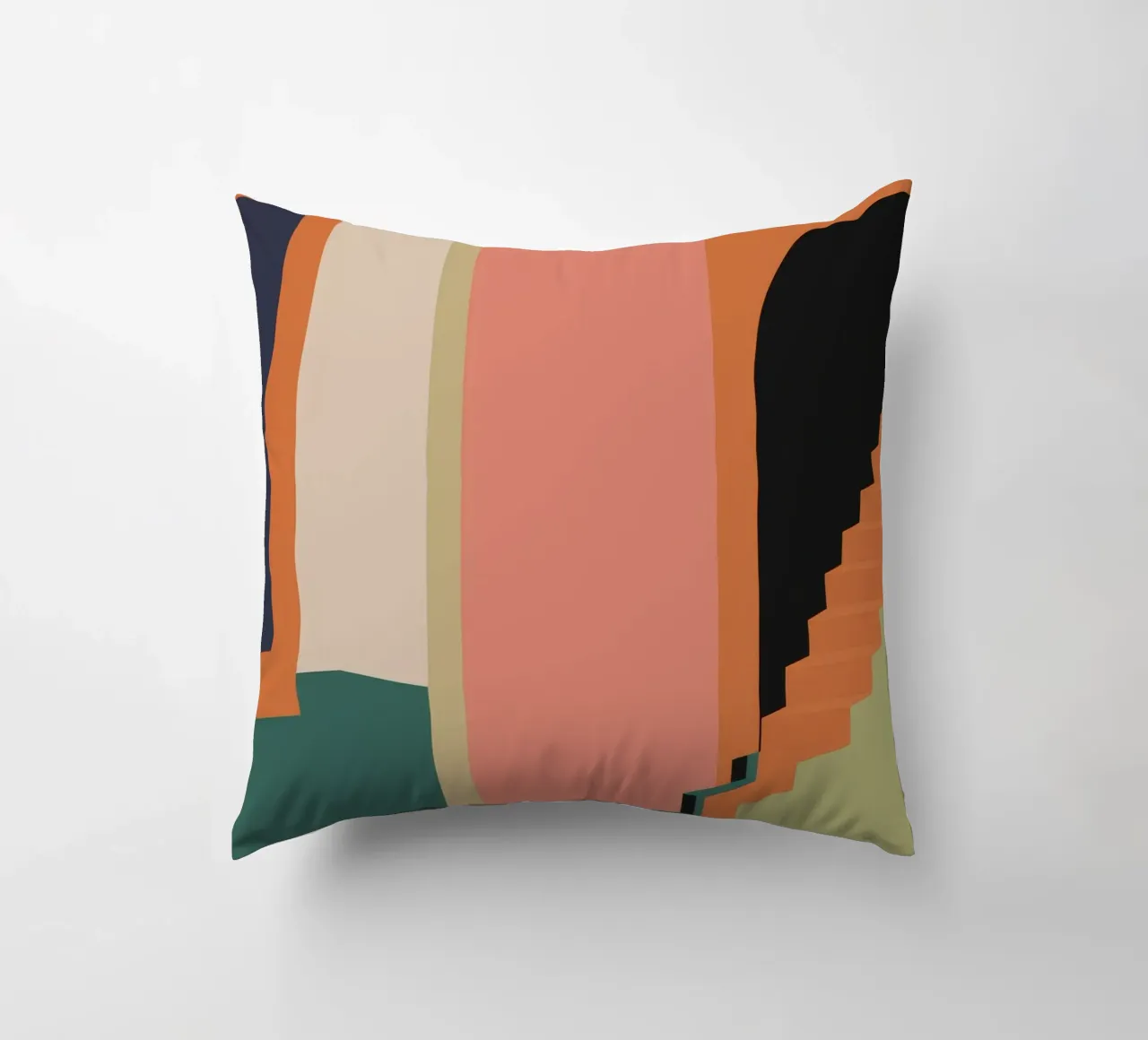 Scala verso il tramonto cuscino da Stone Patina