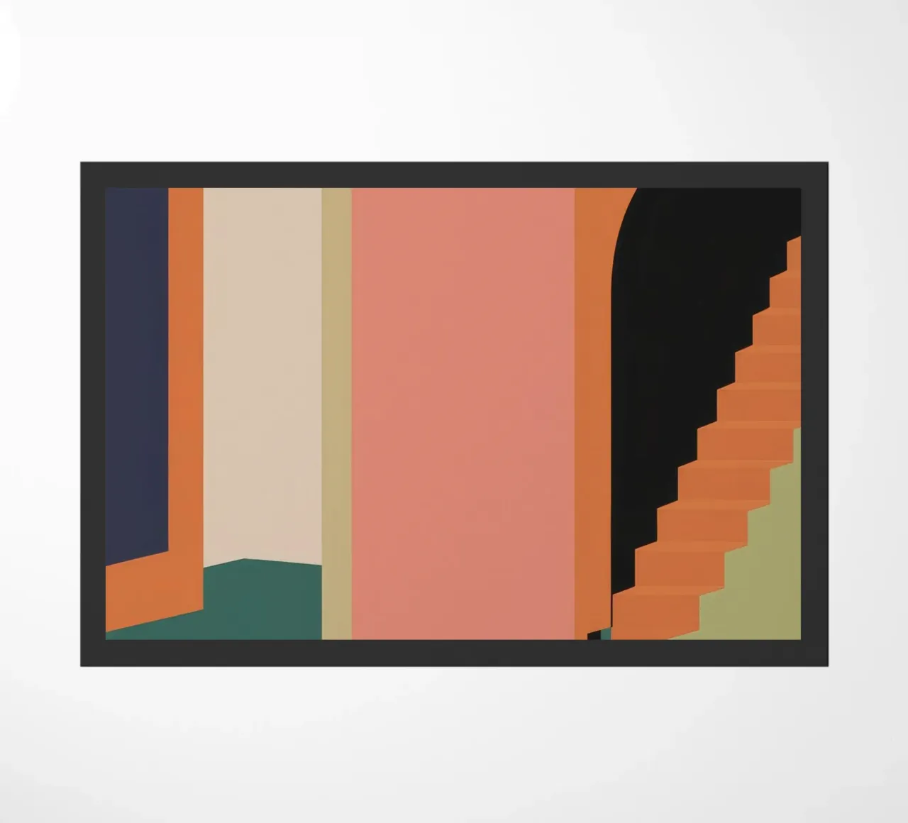 Scala verso il tramonto zerbino da Stone Patina