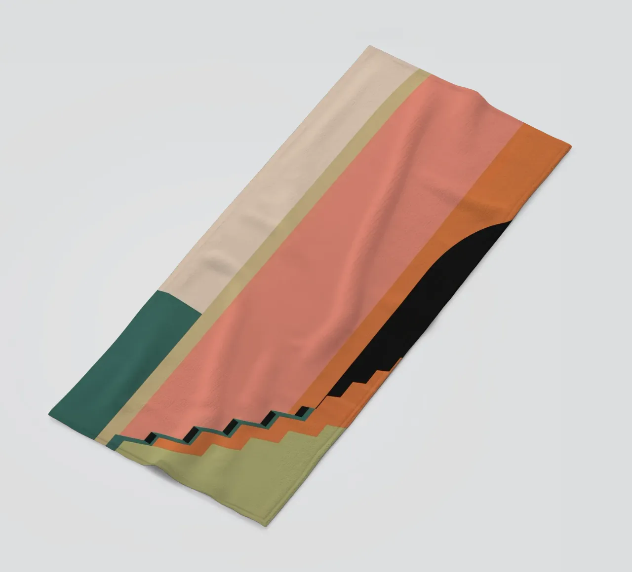 Scala verso il tramonto telo mare da Stone Patina