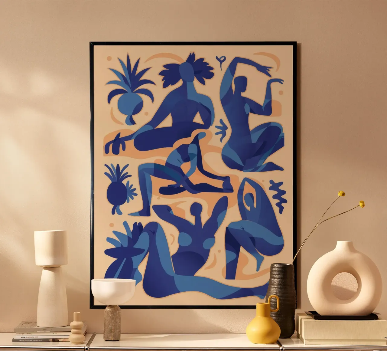 Azure Dreamers Tanz Hahnemühle von Terra Tone