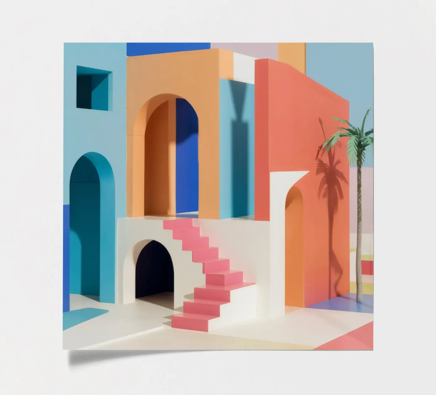 Arcadian Pastel Dream stickervel van Stone Patina