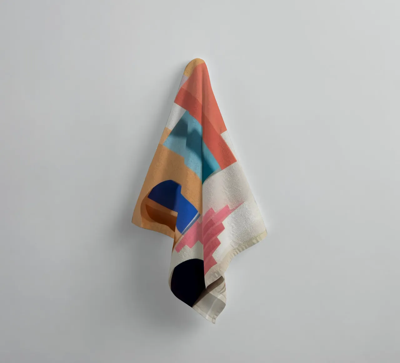 Arcadische pasteldroom badhanddoek van Stone Patina