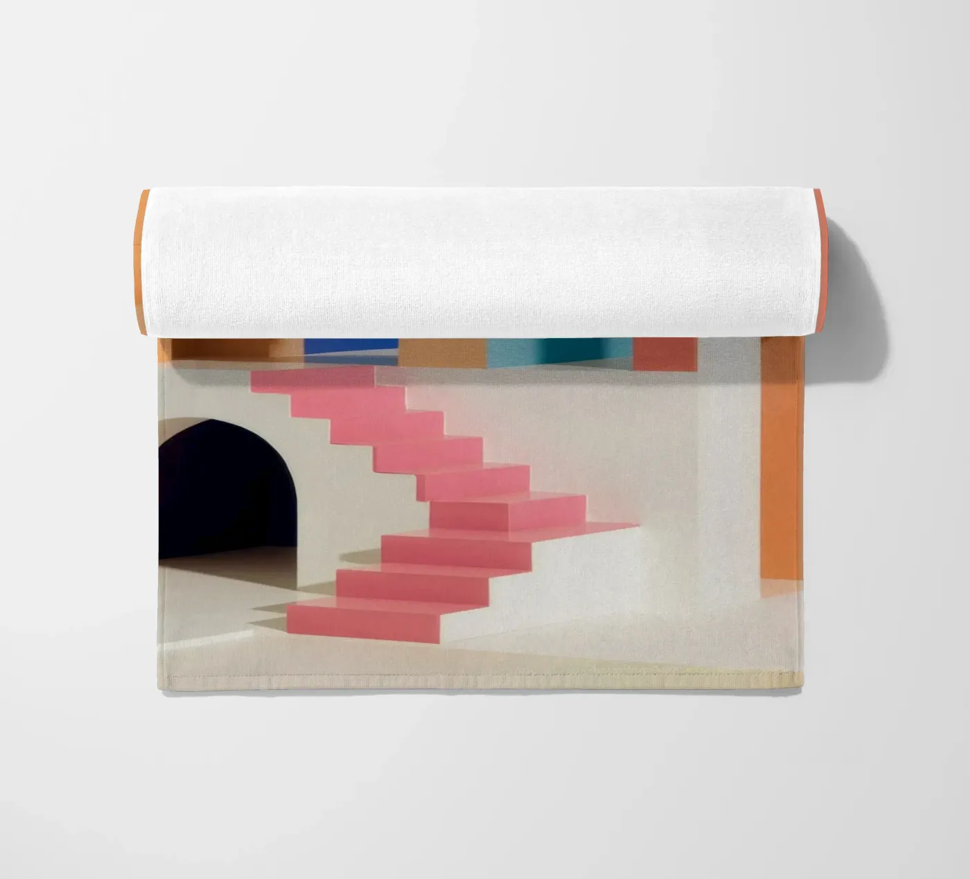 Arcadische pasteldroom strandhanddoek van Stone Patina