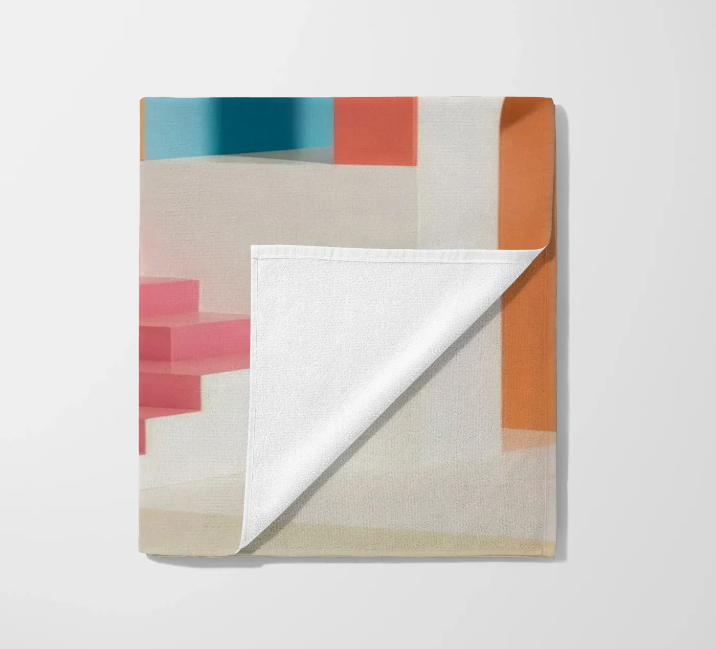 Arcadische pasteldroom strandhanddoek van Stone Patina