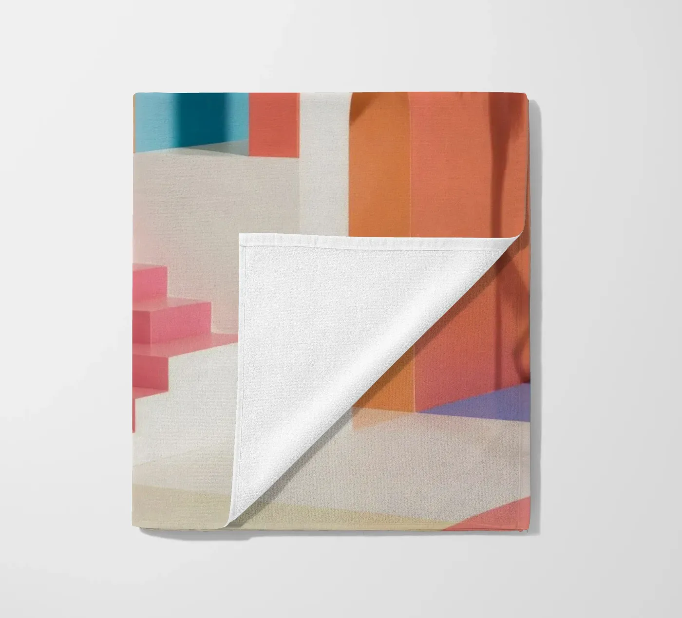 Arcadische pasteldroom strandhanddoek van Stone Patina