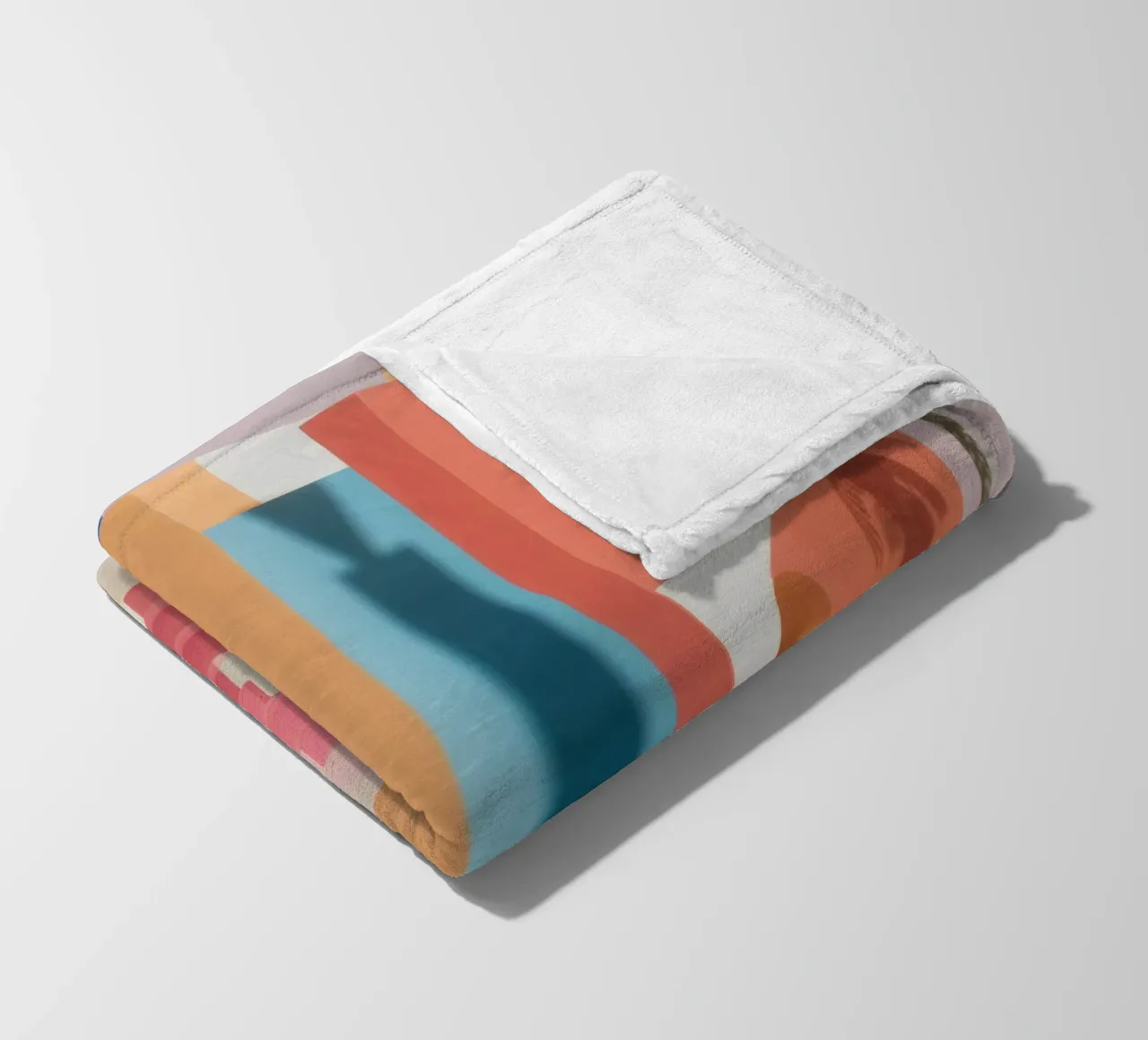 Arcadian Pastel Dream fleece blanket by Stone Patina