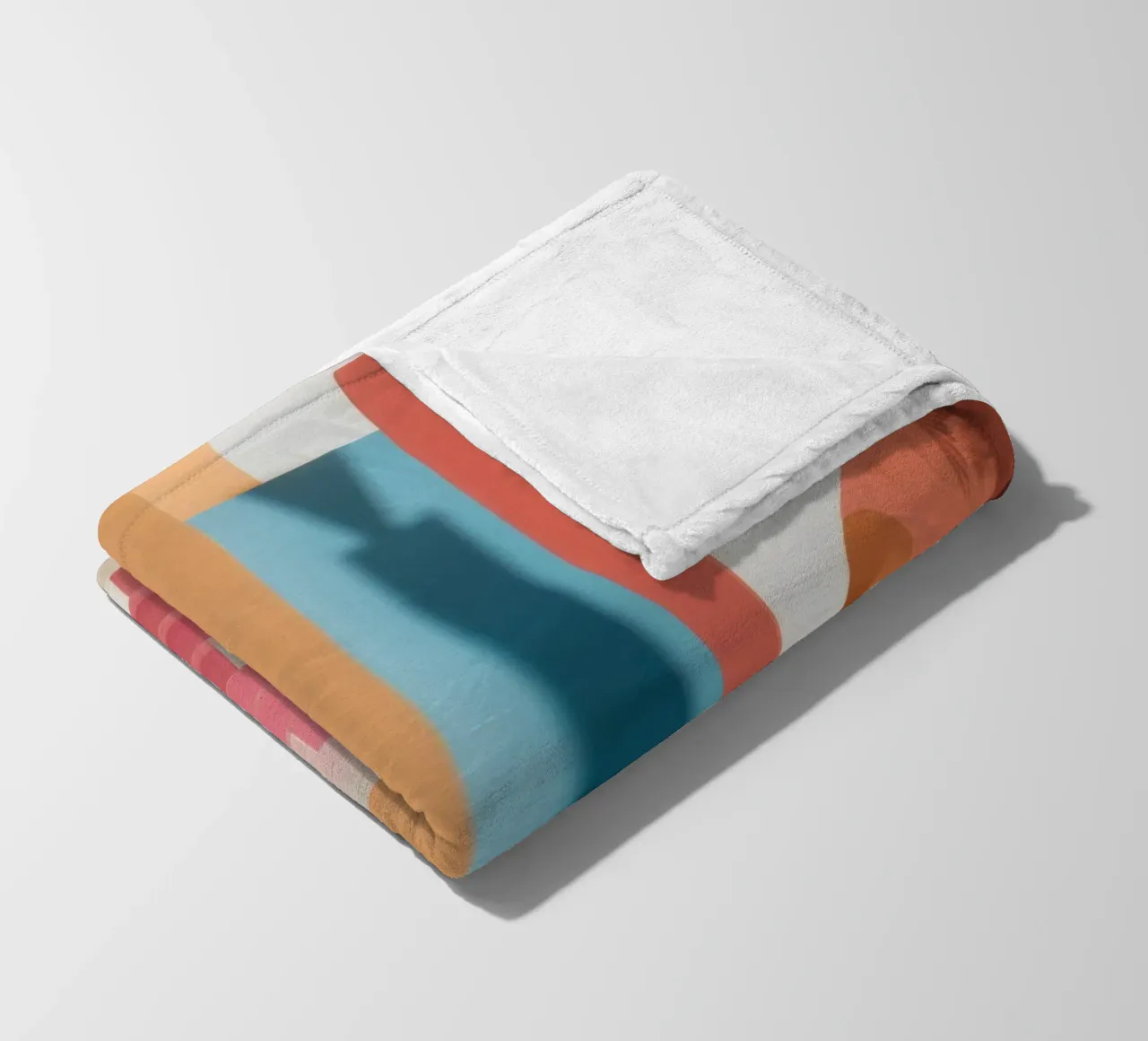 Arcadian Pastel Dream fleece blanket by Stone Patina