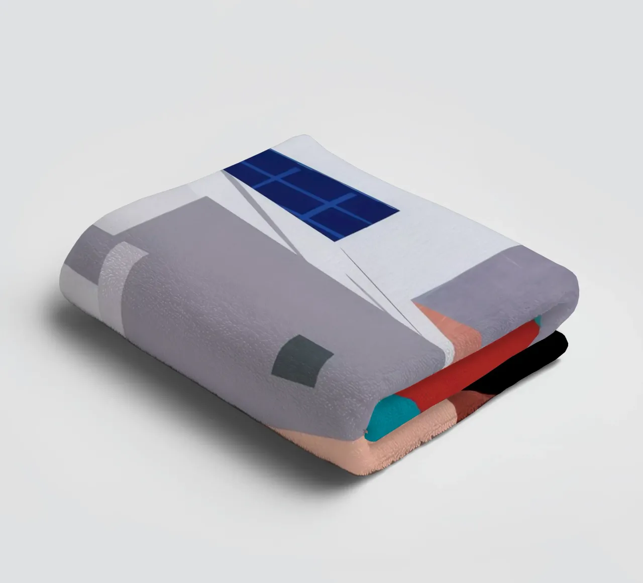 Azure Rooftop Solitude towel by Stone Patina
