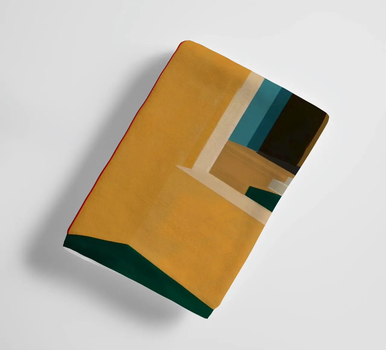 Golden Hour Geometry towel by Stone Patina