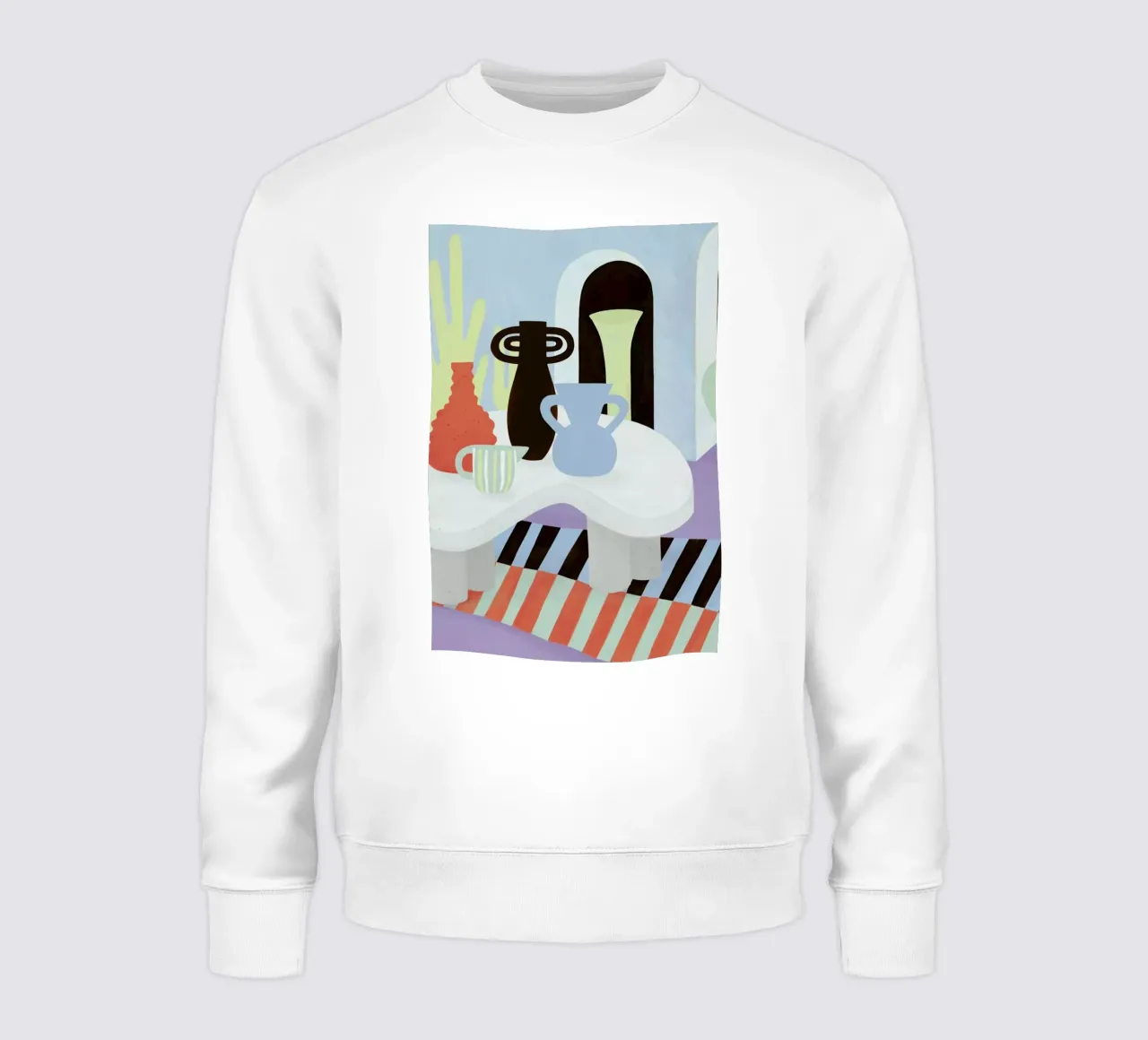 Pottery Store sweatshirt van Frauke Schyroki