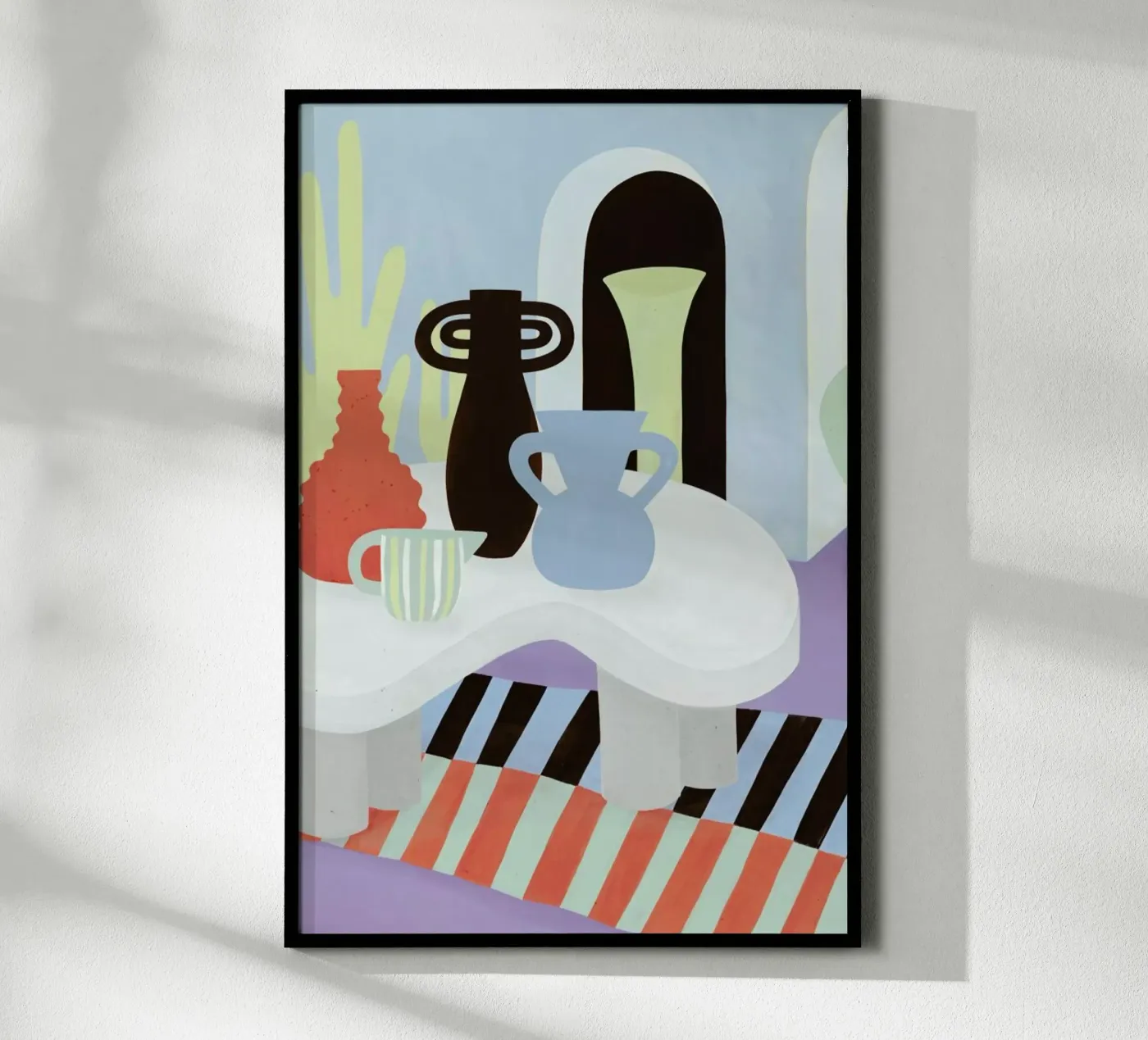 Pottery Store poster by Frauke Schyroki