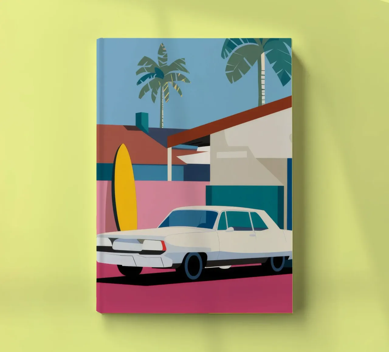 Retro Coastal Cruiser notebook by Stone Patina