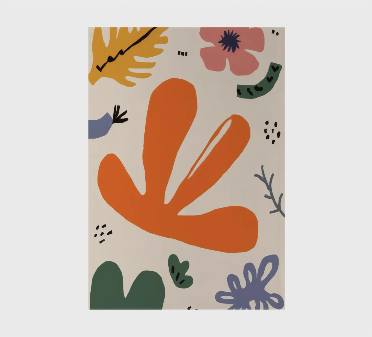 Playful Shape Garden notebook by Terra Tone