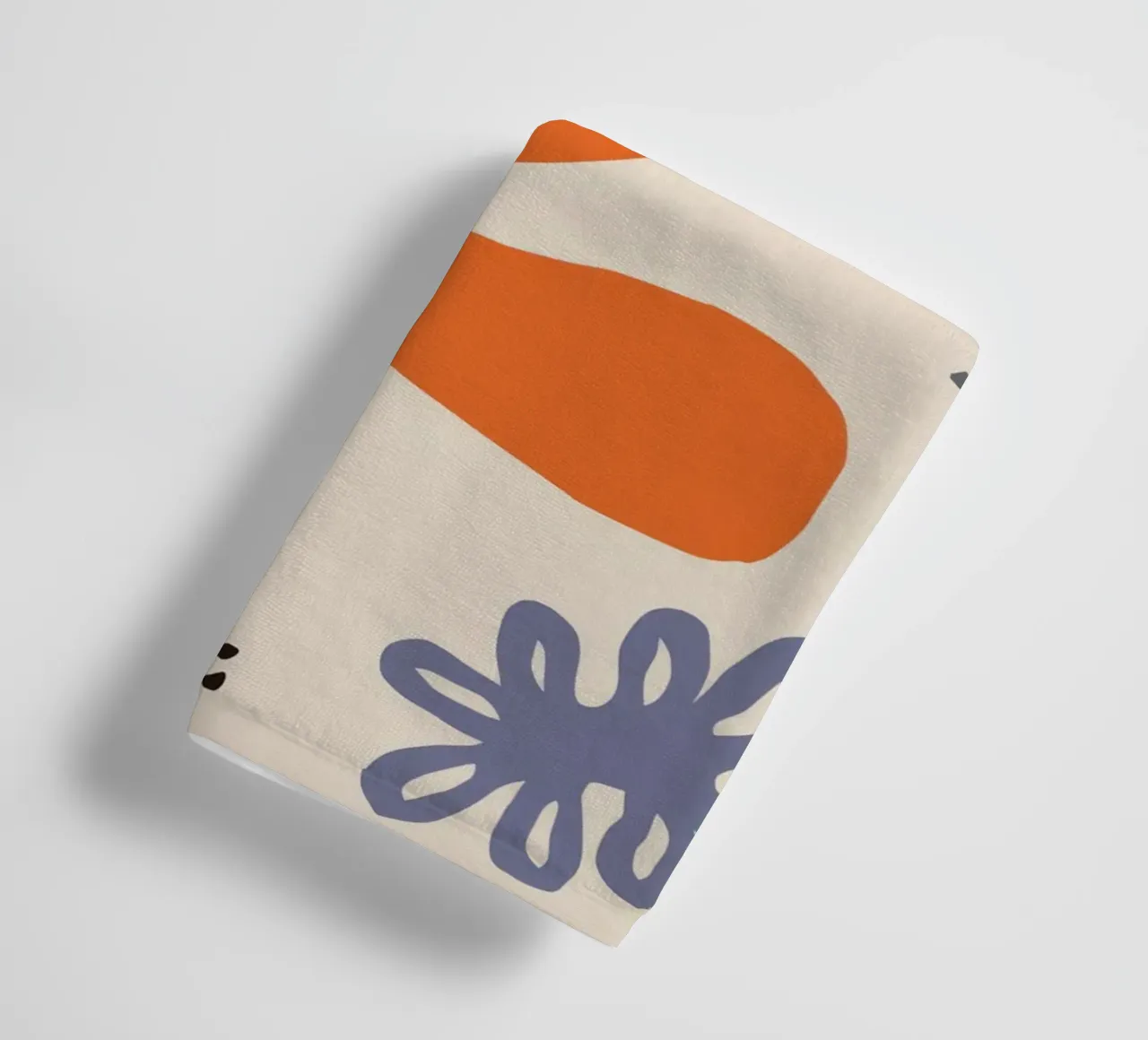 Speelse vorm tuin badhanddoek van Terra Tone