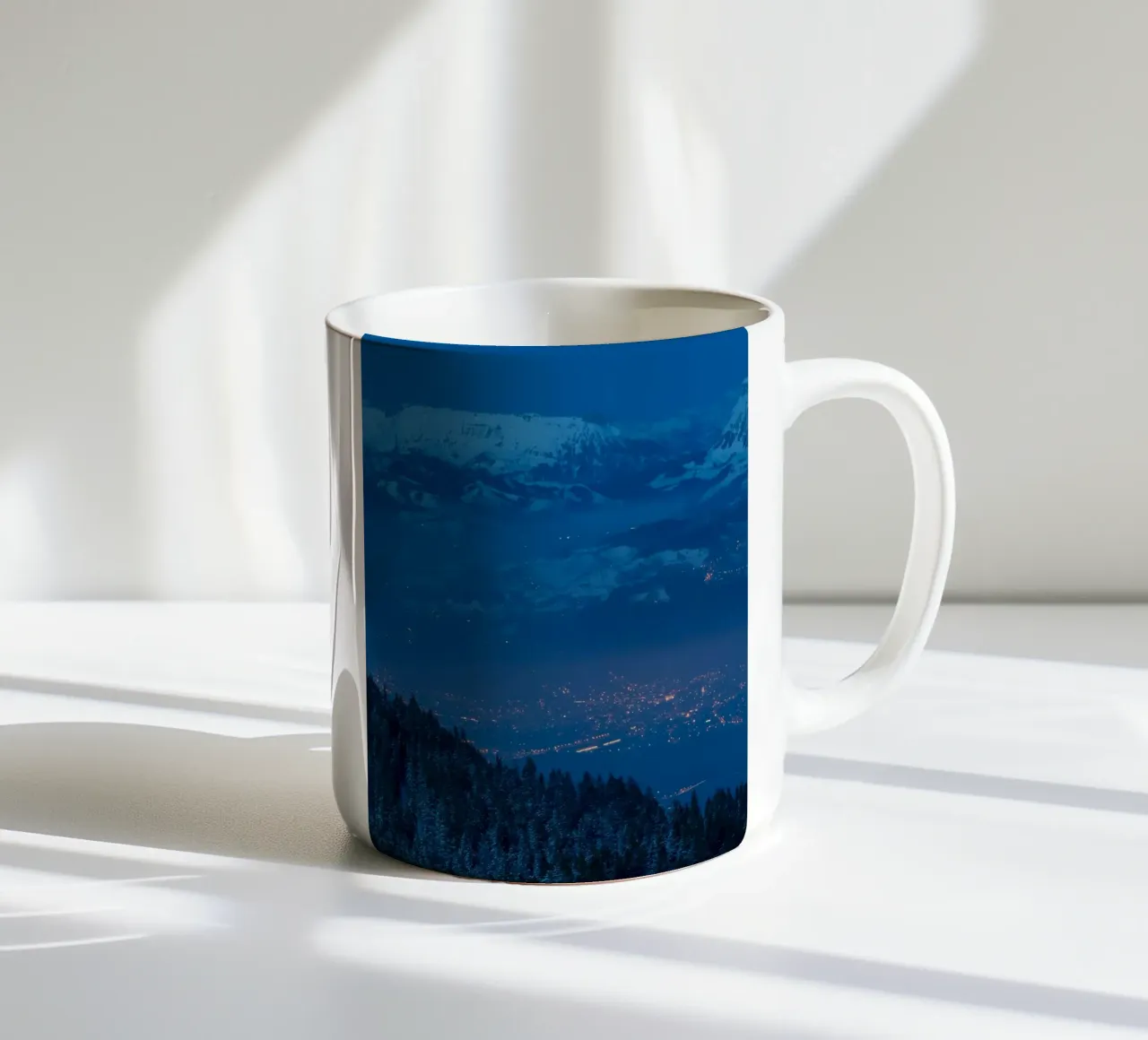 crepuscolo serale tazza in ceramica da Bleu