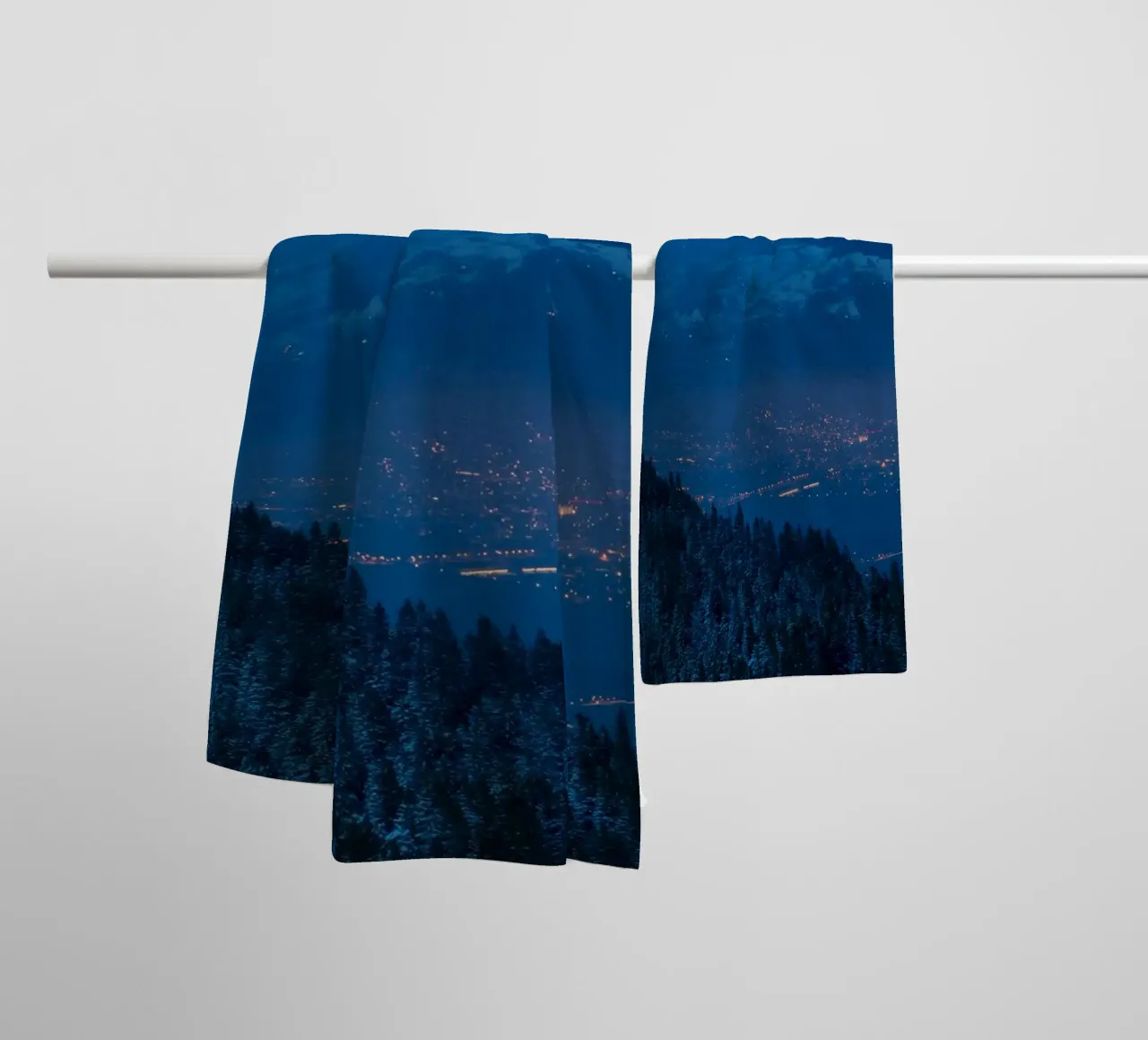crepuscolo serale asciugamano da bagno da Bleu