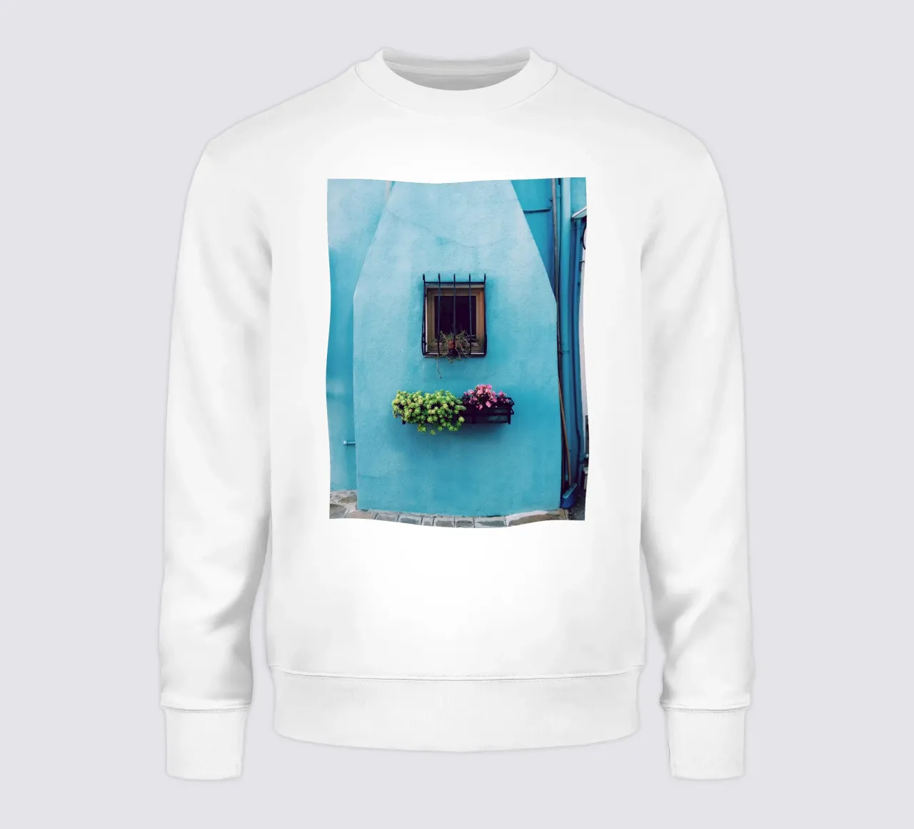 single window sweatshirt by Bleu