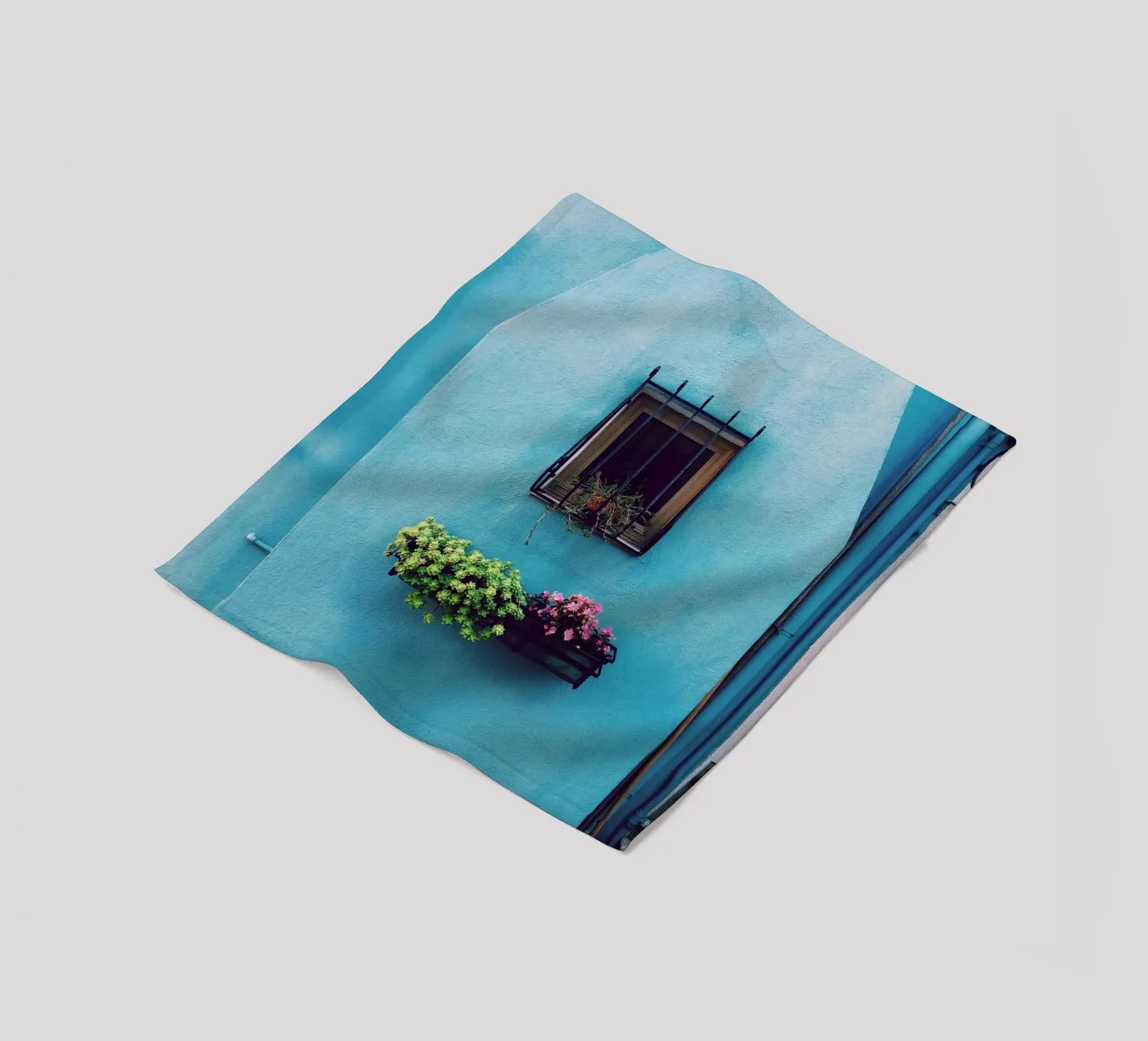 single window fleece blanket by Bleu