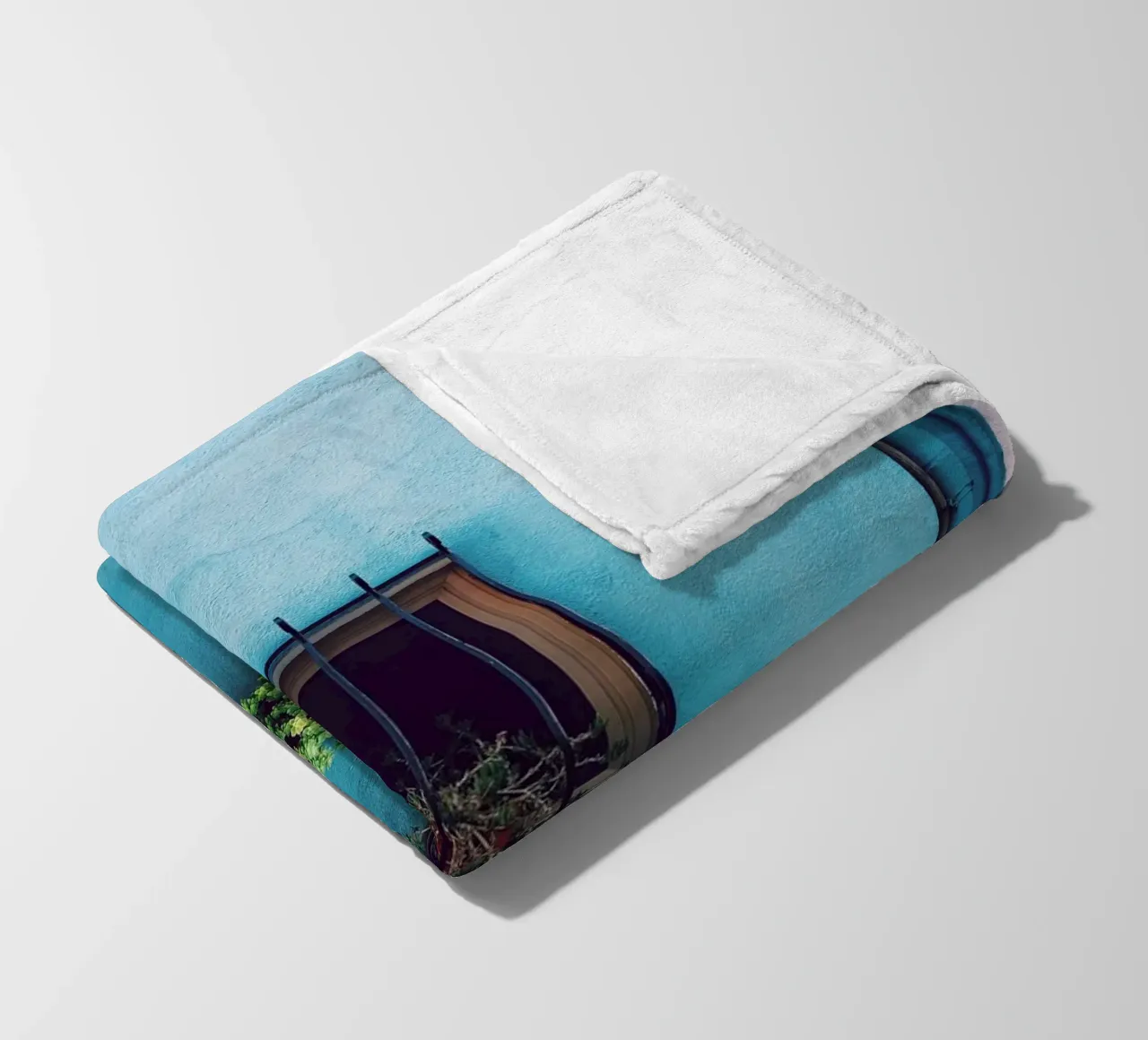 finestra singola coperta in pile da Bleu