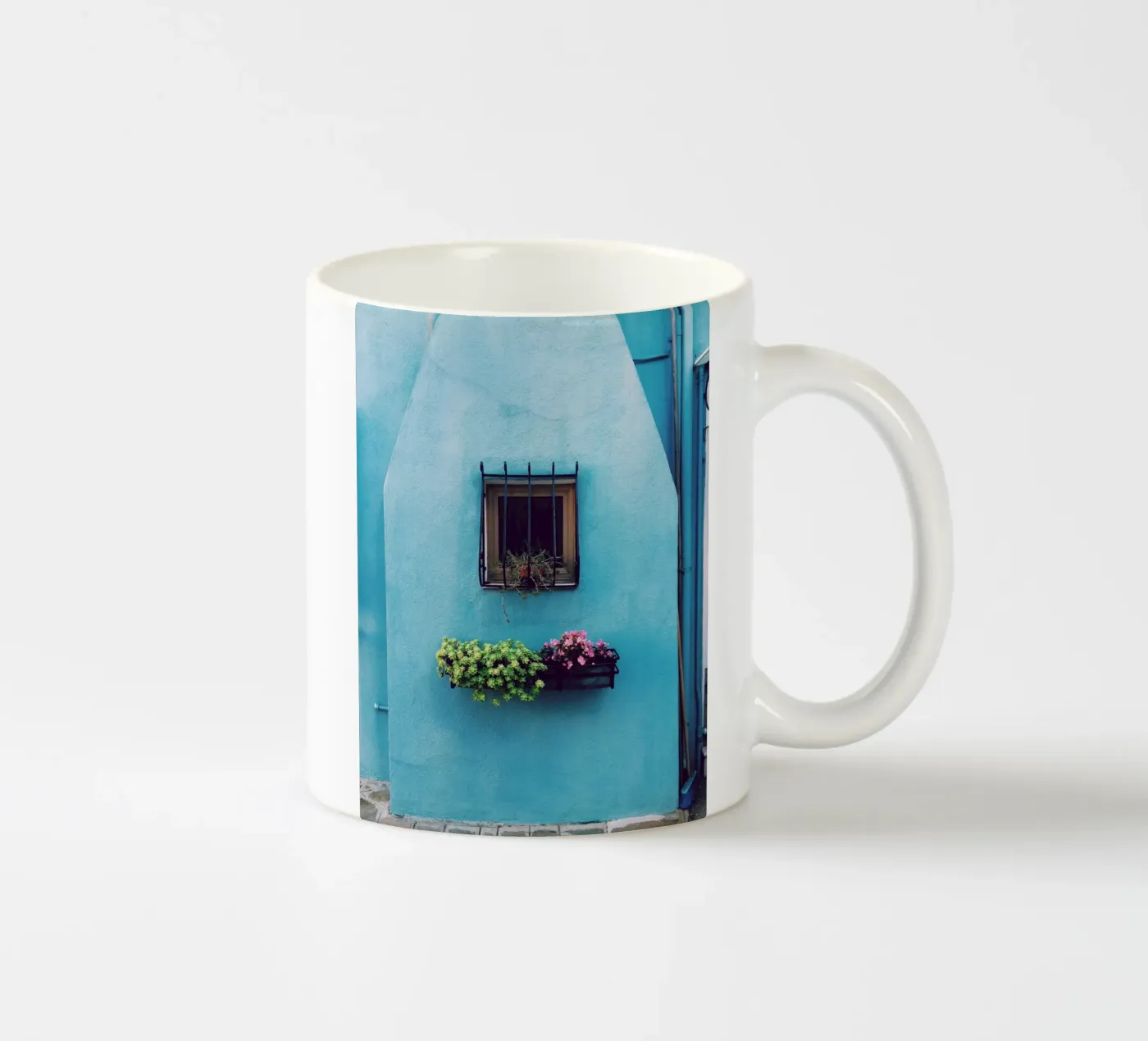 single window ceramic mug by Bleu