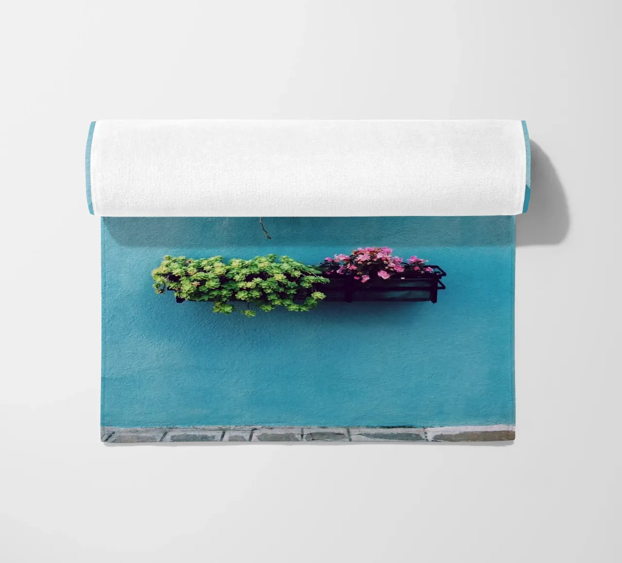 single window beach towel by Bleu
