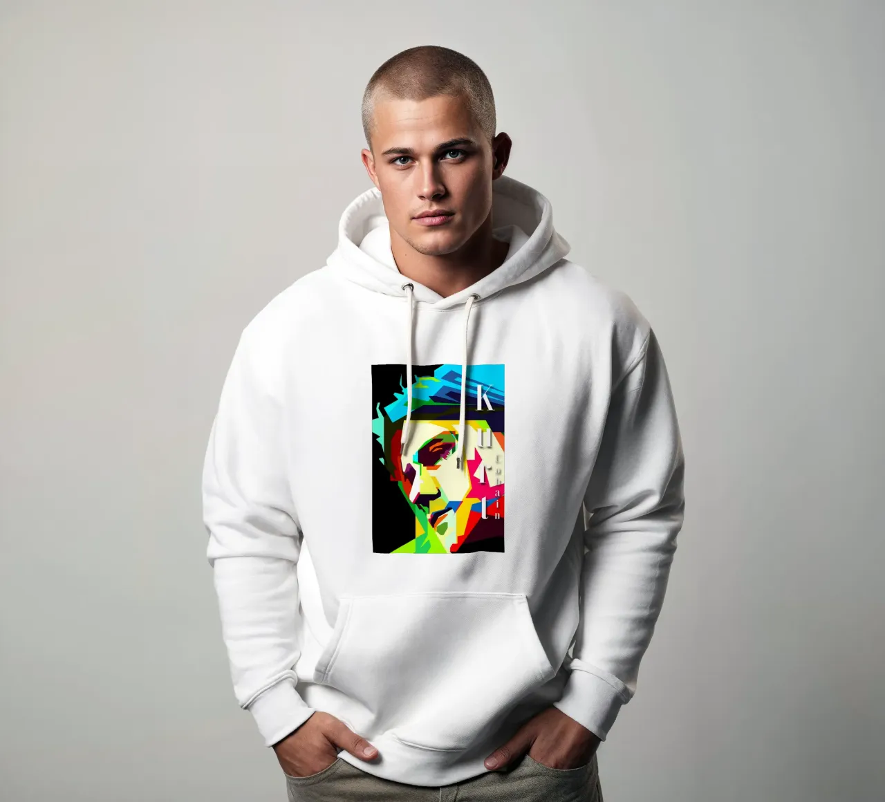 Kurt Cobain Nirvana Cantante Músico WPAP Trending Now sudadera con capucha de Artkreator