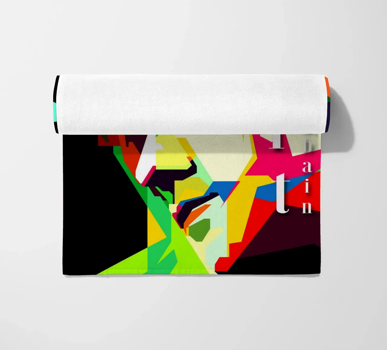 Kurt Cobain Nirvana Cantante Músico WPAP Trending Now toalla de playa de Artkreator