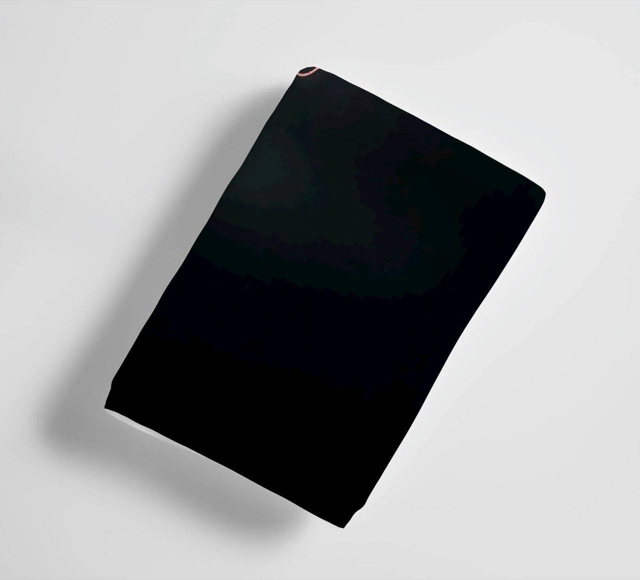 Light trails create a pulse waveform effect in a dark atmos towel by DesignDoodle