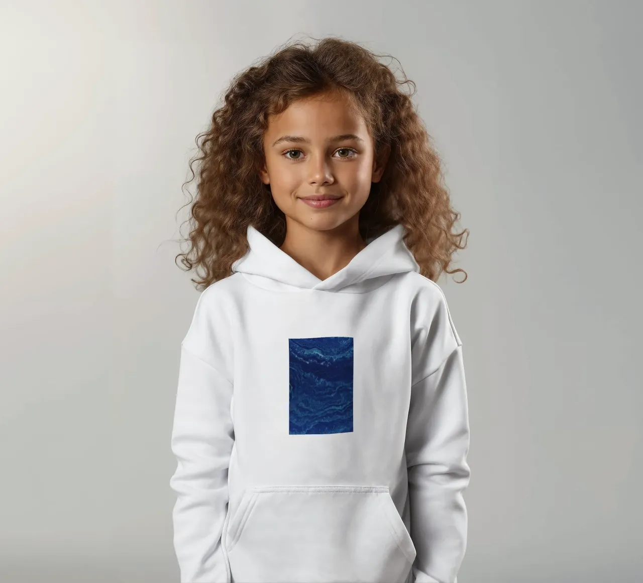 sventolio selvaggio felpa bambino con cappuccio da Bleu