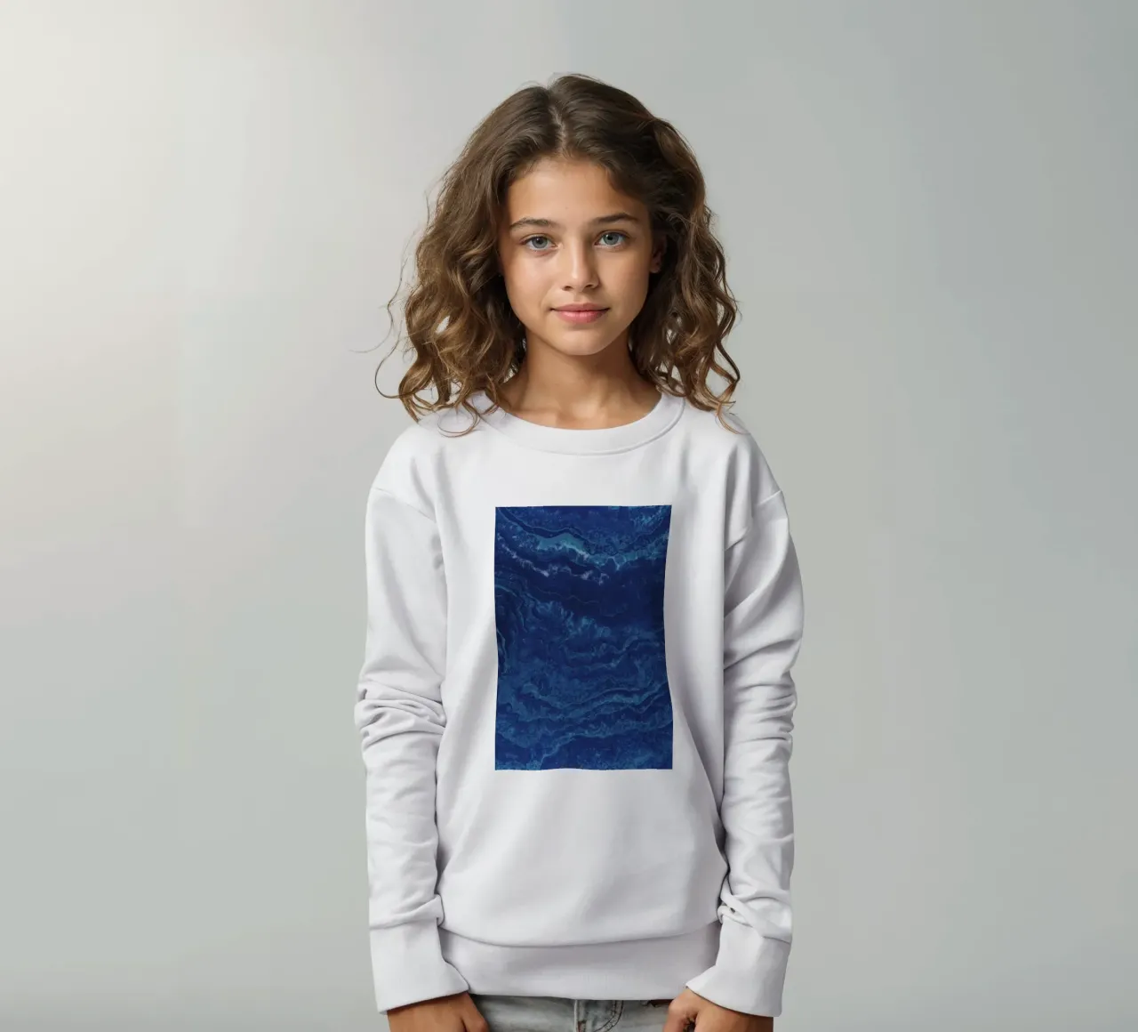 salvaje agitación sudadera para niño de Bleu