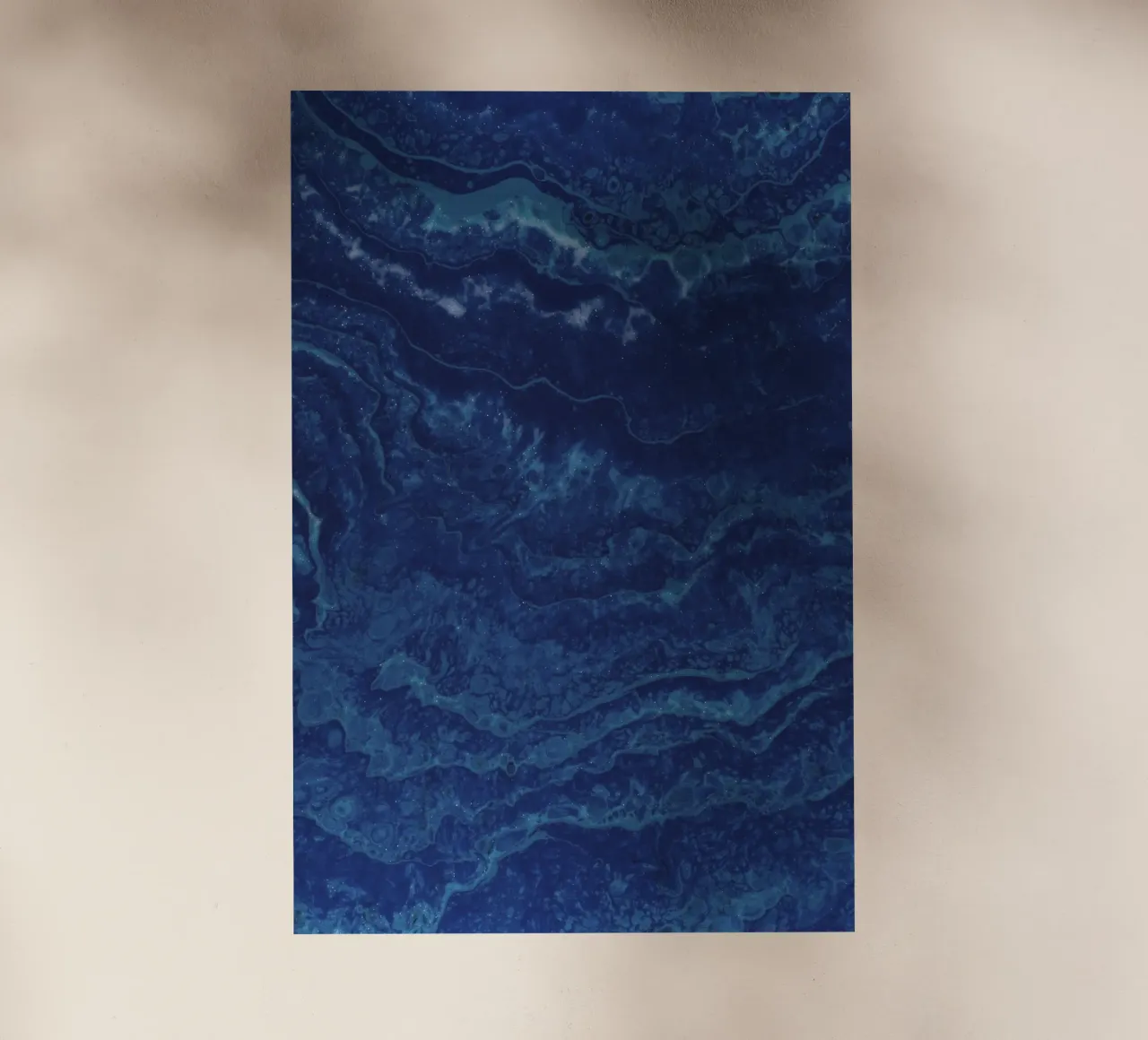 salvaje agitación lámina retroiluminada de Bleu