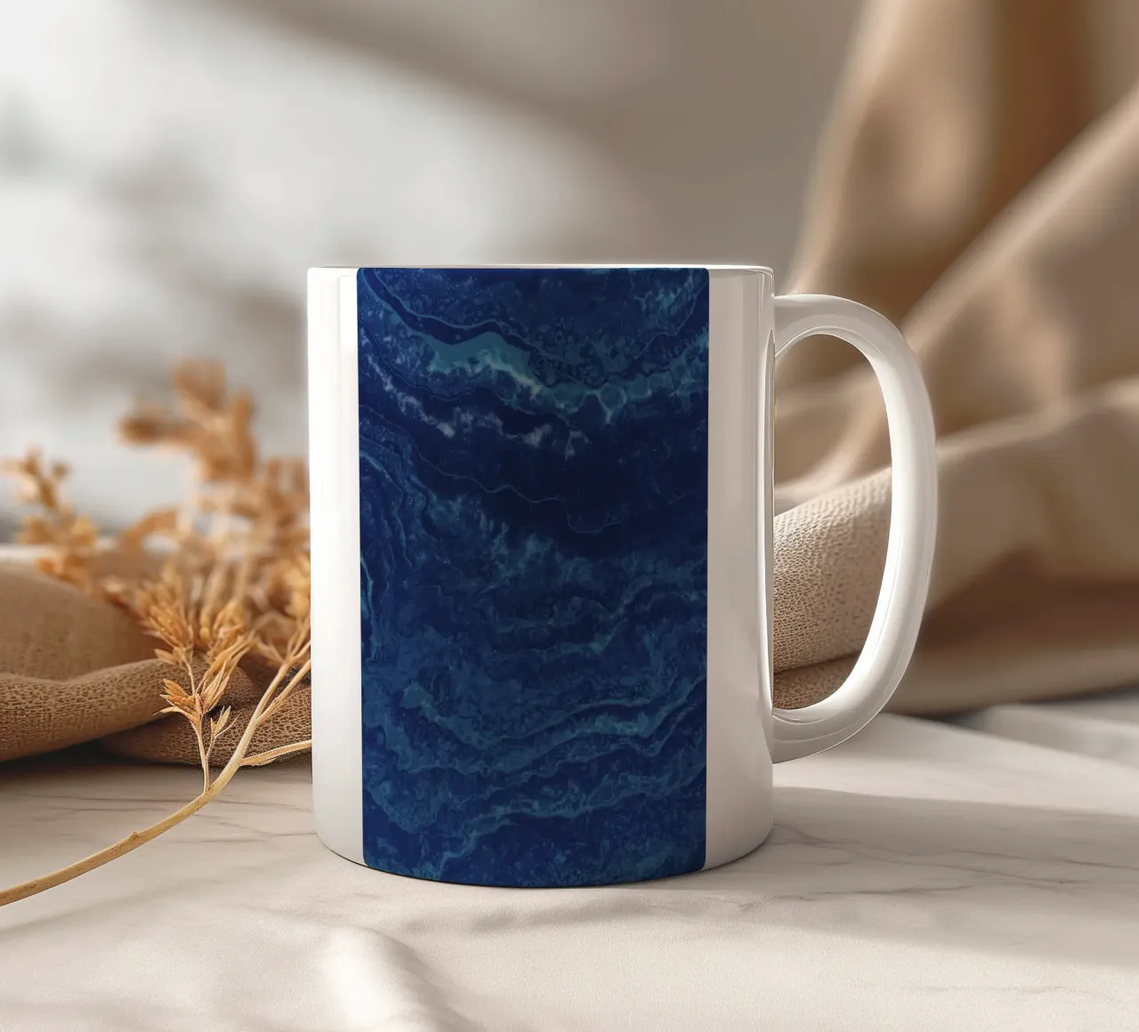 sventolio selvaggio tazza in ceramica da Bleu