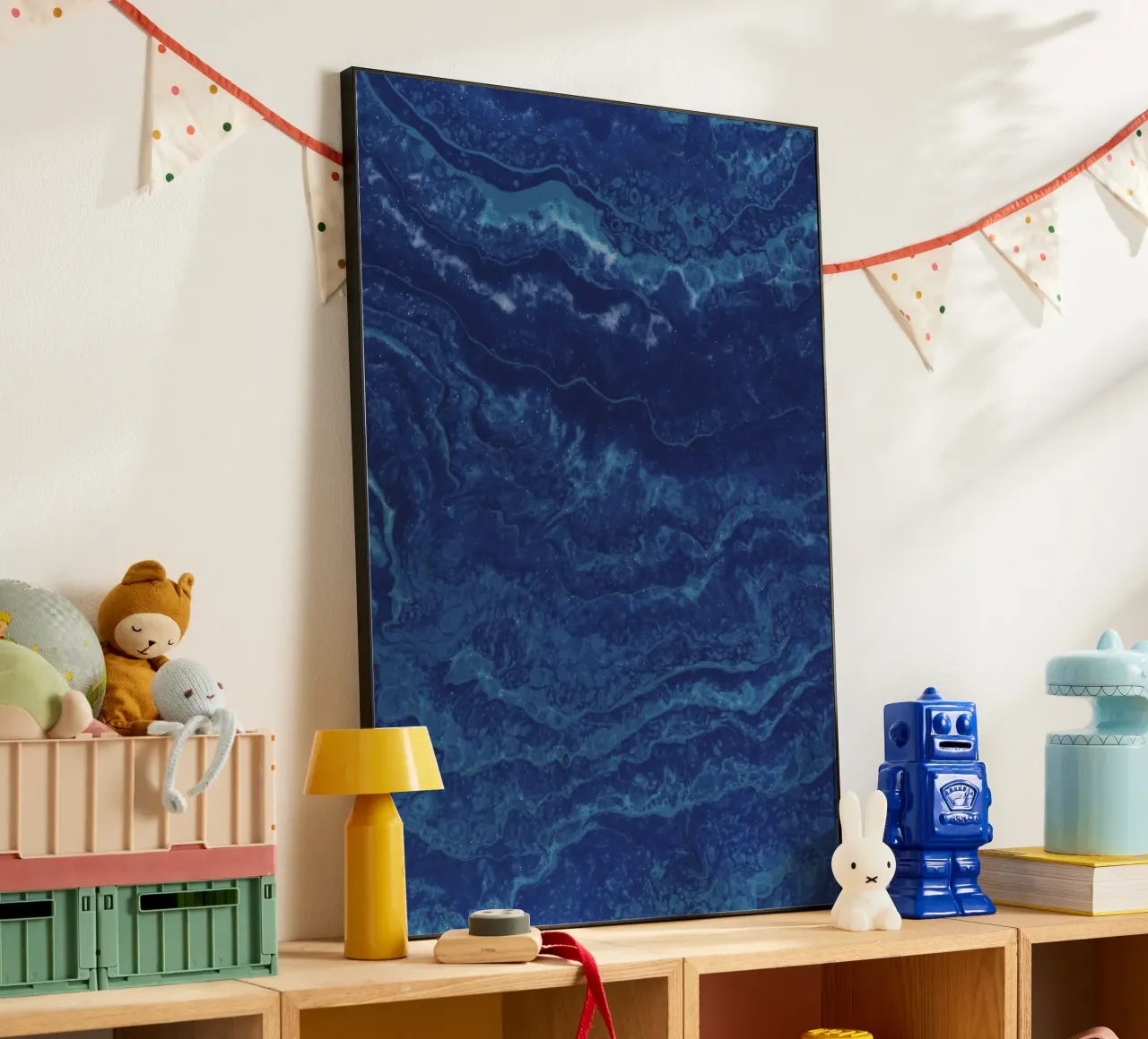 sventolio selvaggio alluminio dibond da Bleu