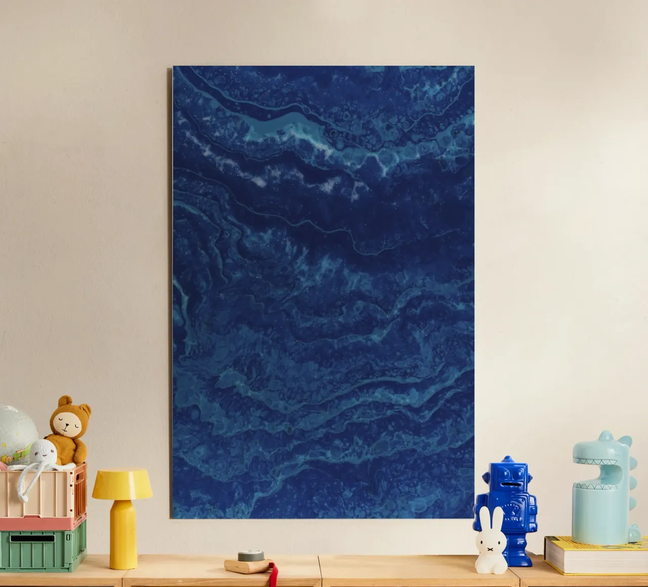 sventolio selvaggio alluminio dibond da Bleu