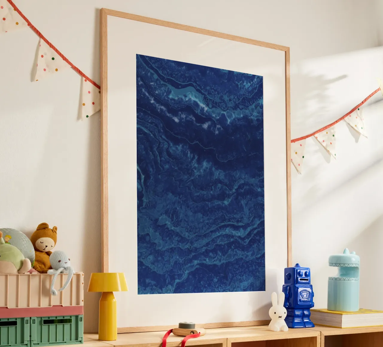 salvaje agitación hahnemühle de Bleu