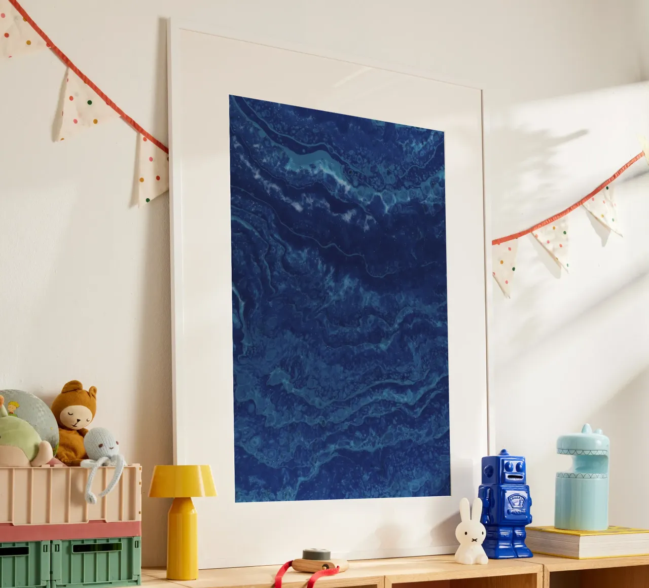 salvaje agitación hahnemühle de Bleu
