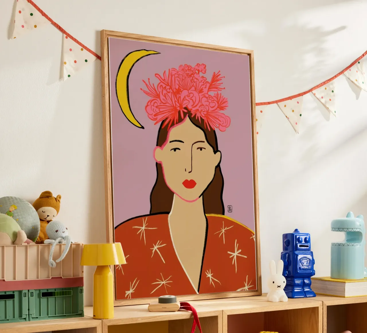 Flower Crown plexiglass da Sandra Poliakov