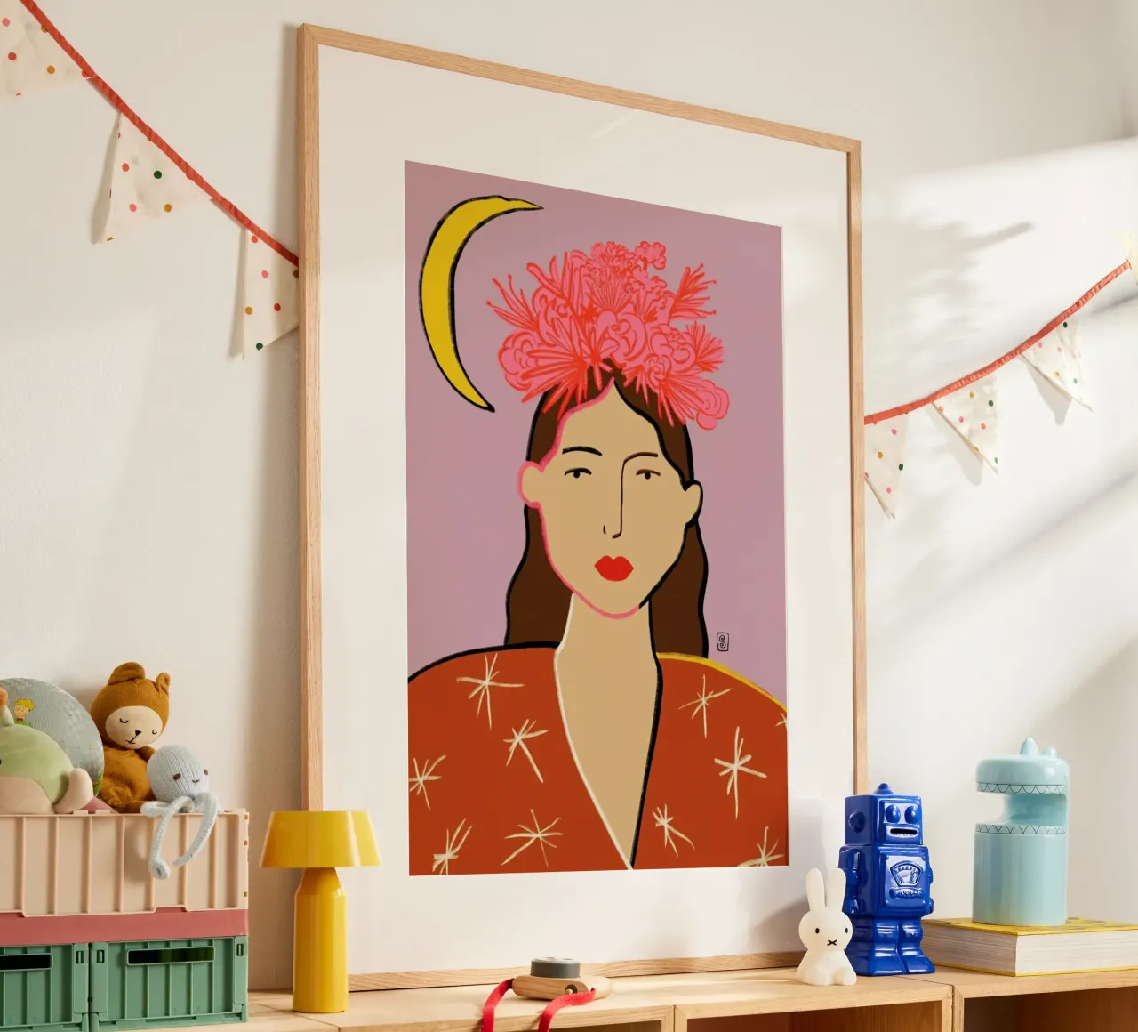 Flower Crown poster da Sandra Poliakov