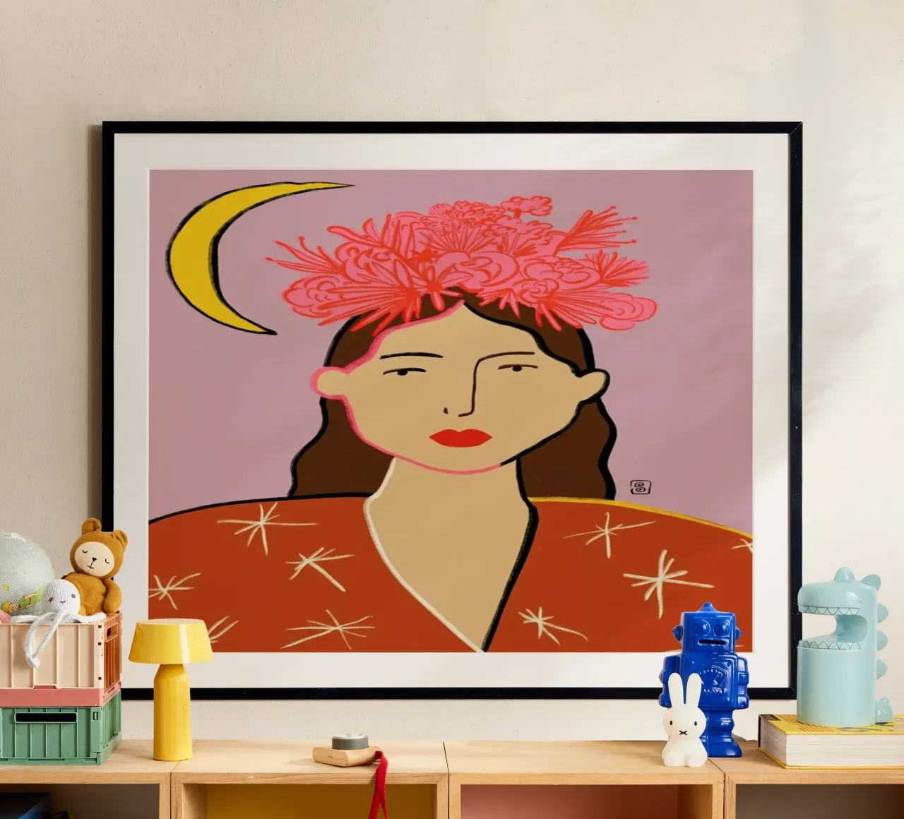 Flower Crown poster da Sandra Poliakov