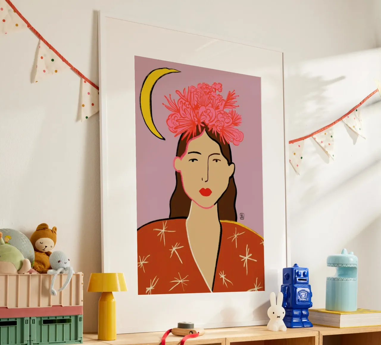 Flower Crown poster da Sandra Poliakov