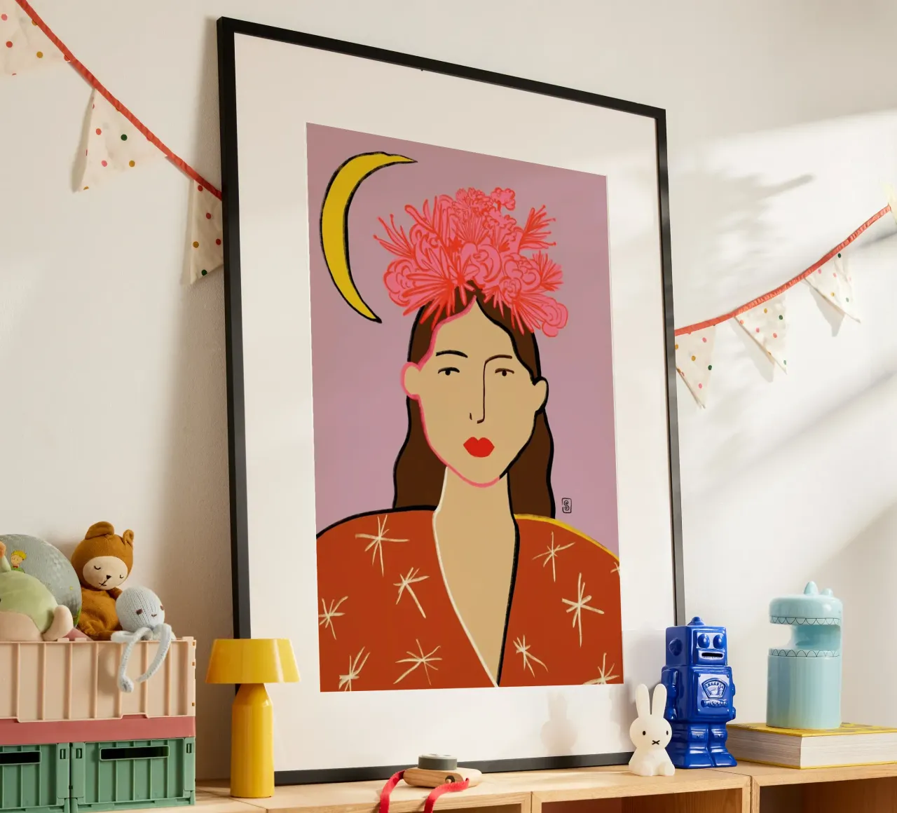 Flower Crown poster da Sandra Poliakov