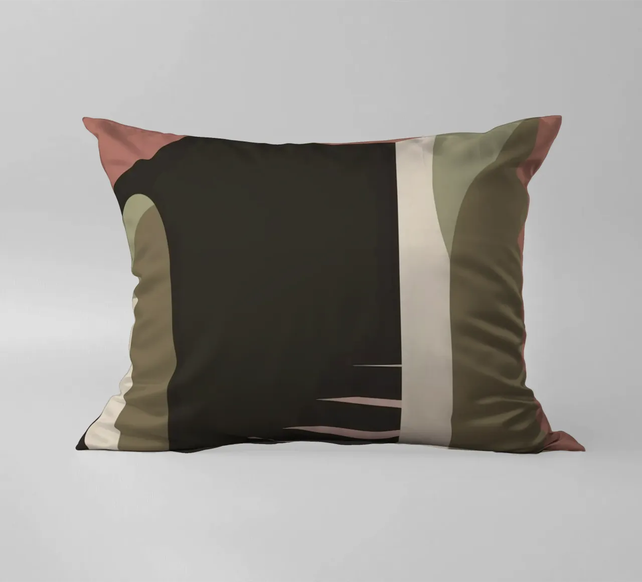 Illusione della scala pastello cuscino da Stone Patina