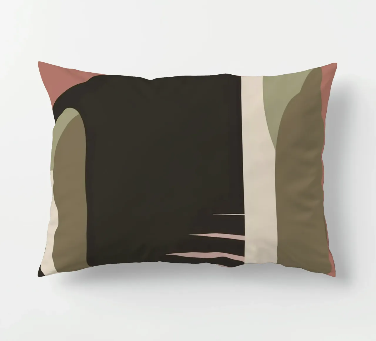 Illusione della scala pastello cuscino da Stone Patina