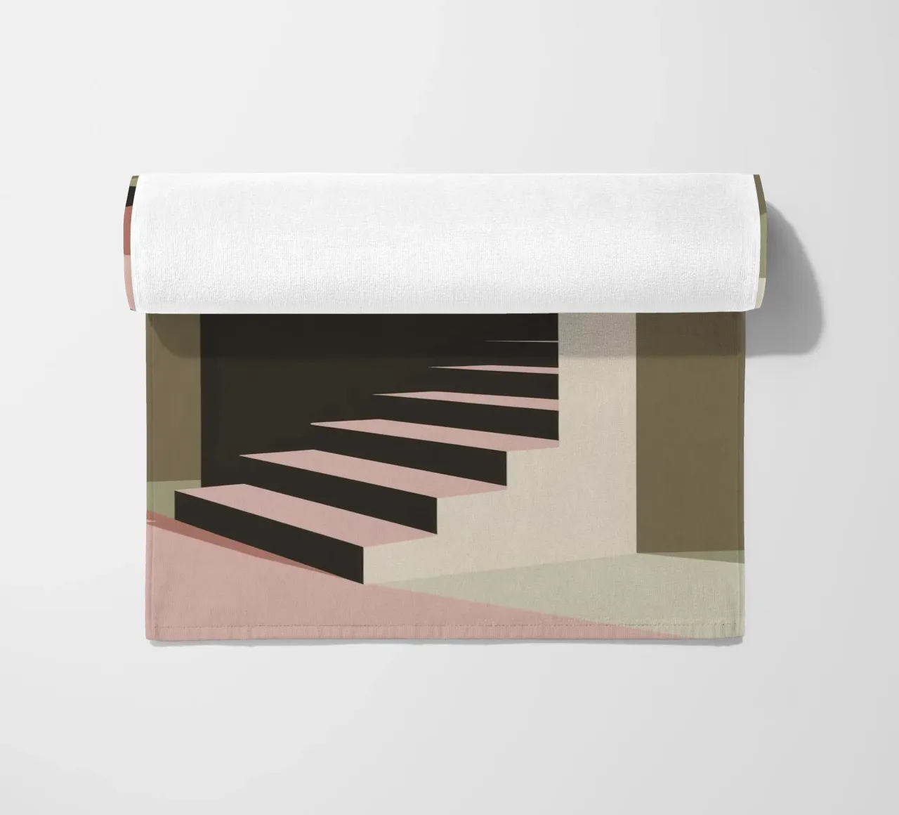 Illusione della scala pastello telo mare da Stone Patina